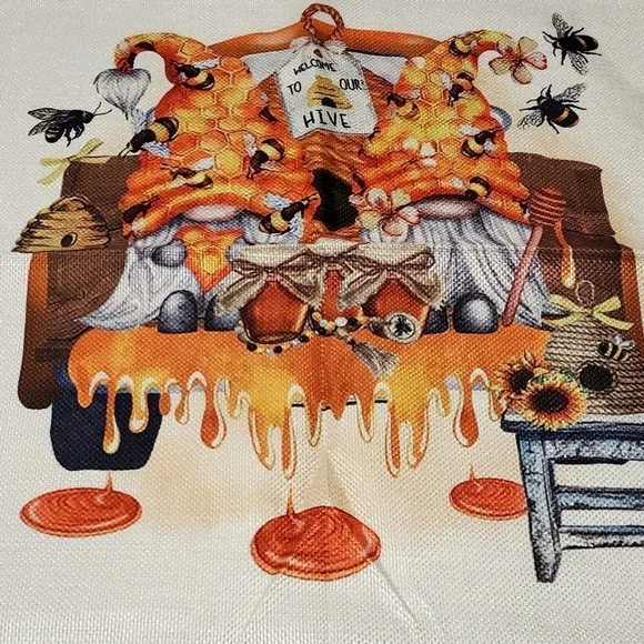 4 Pcs Fall Autumn Summer Thanksgiving Decorative Pillow Cover Case 18"X18" - Picture 4 of 9